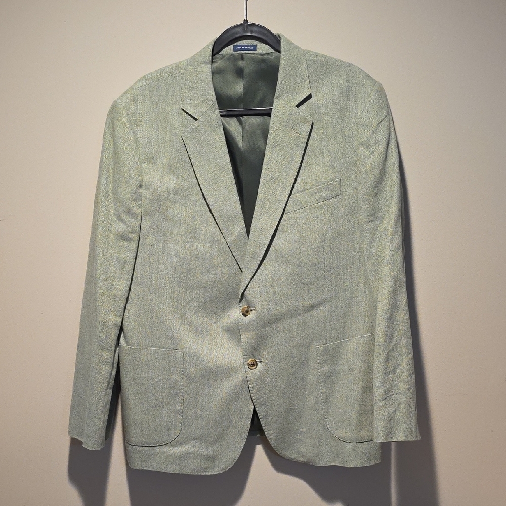 Stafford Light Green Blazer